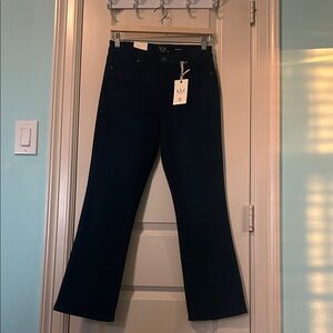 Elegant Midnight Blue Flare Jeans